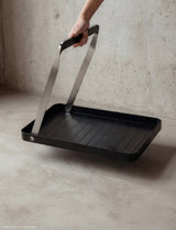 Stelton X 8 Stelton Take Away Serverings Tray Black LS Lifestyle AI Modified