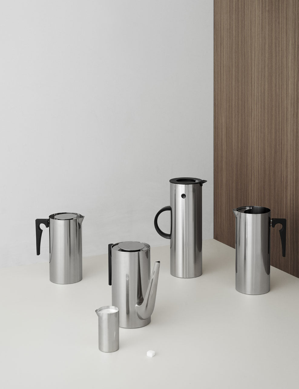 Stelton Steel Scoop Coffee or Tea Canister - Small