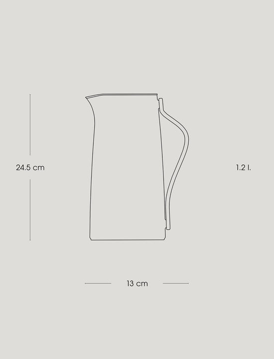 Stelton - Emma vacuum jug, coffee 40.6 oz